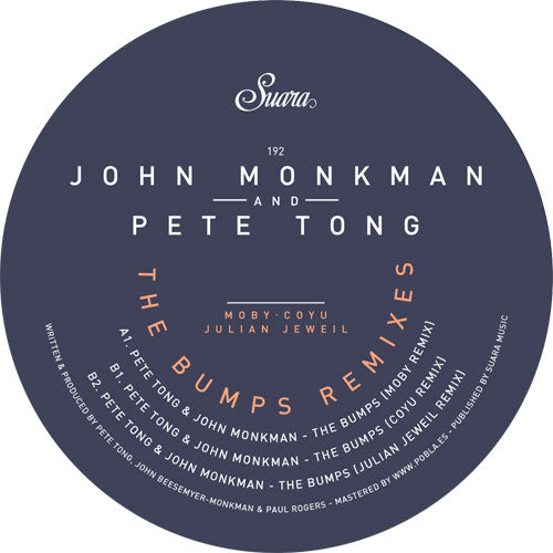Pete Tong & John Monkman - The Bumps Remixes