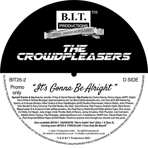 The Crowdpleasers - It’s Gonna Be Alright Part - 2