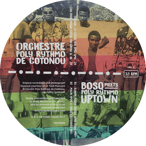 Orchestre Poly Rythmo de Cotonou - Bosq Meets Poly Rythmo Uptown