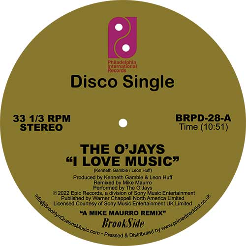 The O'Jays / Harold Melvin & The Blue Notes feat. Teddy Pendergrass - I Love Music / Wake Up Everybody