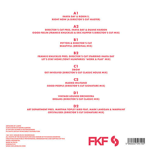 Frankie Knuckles & Eric Kupper - The Director’s Cut Collection 3