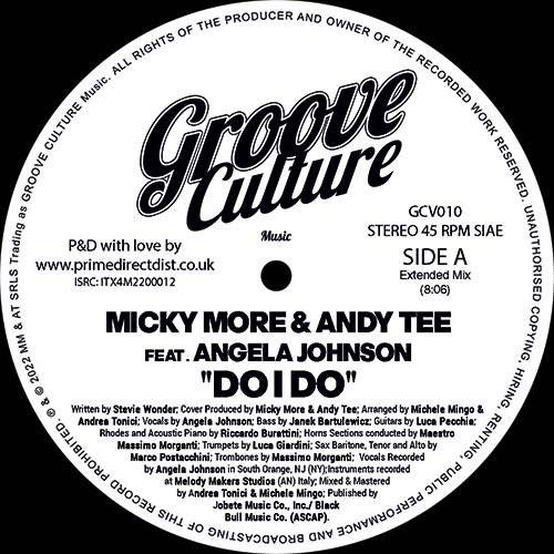 Micky More & Andy Tee Featuring Angela Johnson - Do I Do / Not Your Average Kind