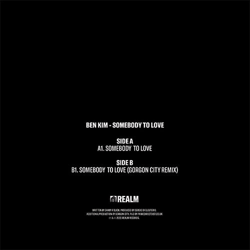 Ben Kim - Somebody To Love
