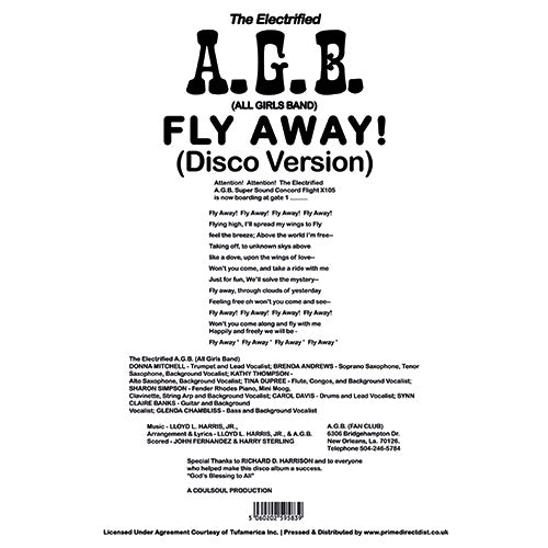 Electrified A.G.B. - Fly Away