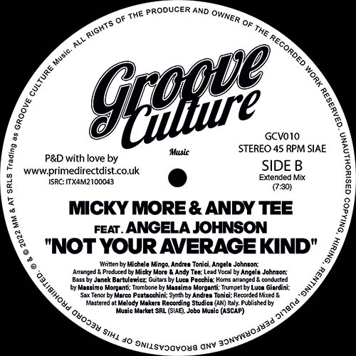 Micky More & Andy Tee Featuring Angela Johnson - Do I Do / Not Your Average Kind