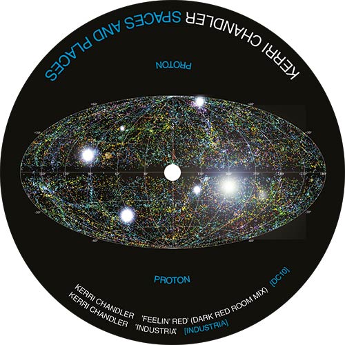 Kerri Chandler - Spaces And Places: Album Sampler 3 [Blue Vinyl]