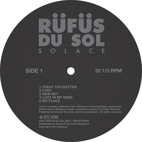 RÜFÜS DU SOL - Solace