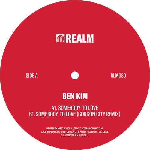 Ben Kim - Somebody To Love