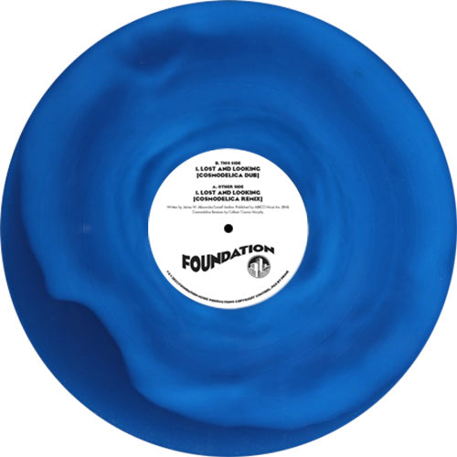 Lady Blackbird - Remix Dubplate #001 [Blue & White Effect Vinyl]