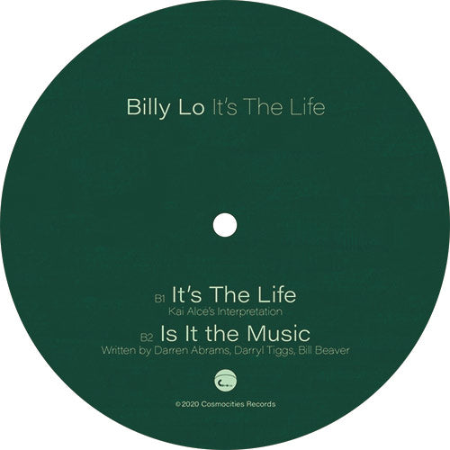 Billy Lo - It's The Life