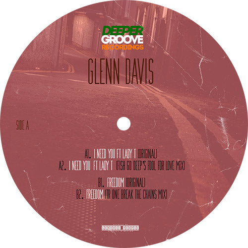 Glenn Davis Featuring Lady T - I Need You