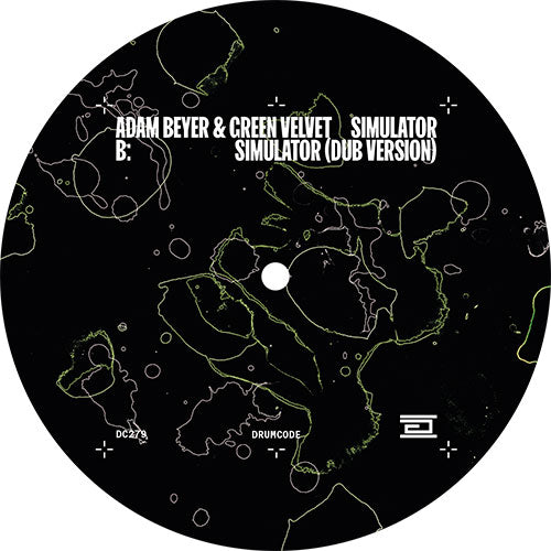 Adam Beyer & Green Velvet - Simulator [Neon Green Vinyl]