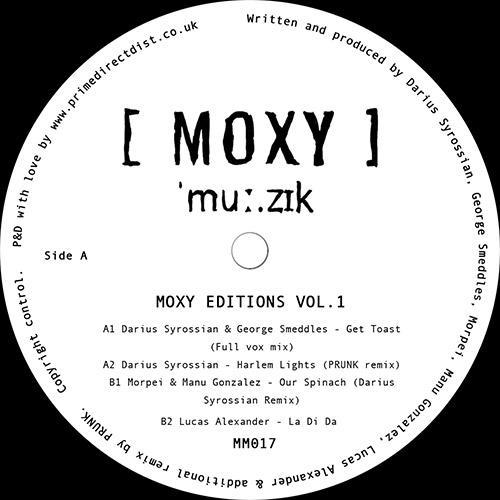 Darius Syrossian / George Smeddles / Morpei & Manu Gonzalez / Lucas Alexander - Moxy Muzik Editions Vol 1