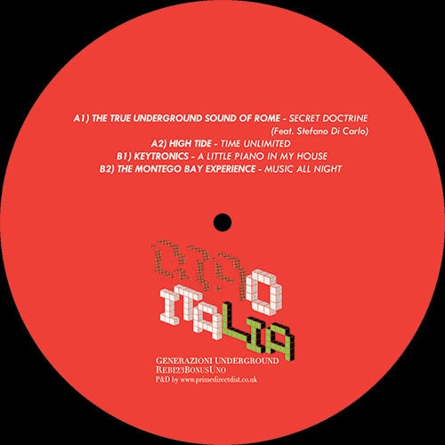 Various Artists - Ciao Italia. Generazioni Underground Bonus EP Uno