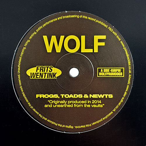 FRITS WENTINK - FROGS, TOADS & NEWTS