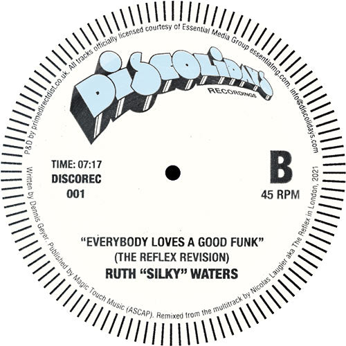 Q / Ruth “Silky” Waters The Voice Of Q / Everybody Loves - A Good Funk [The Reflex Revisions]