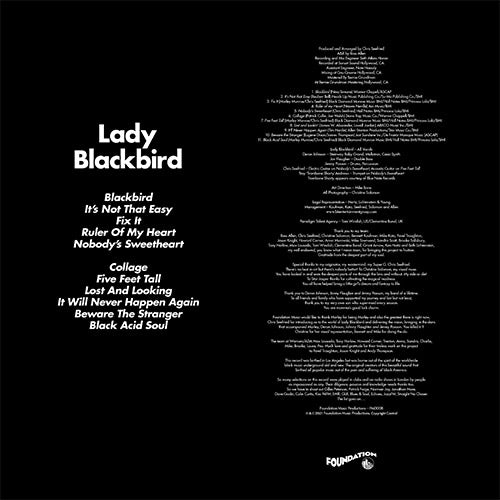 Lady Blackbird - Black Acid Soul