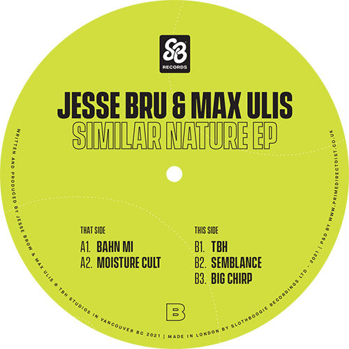 Jesse Bru & Max Ulis - Similar Nature EP