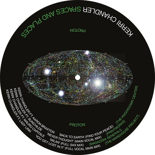 Kerri Chandler - Spaces And Places [3LP Transparent Green Vinyl]