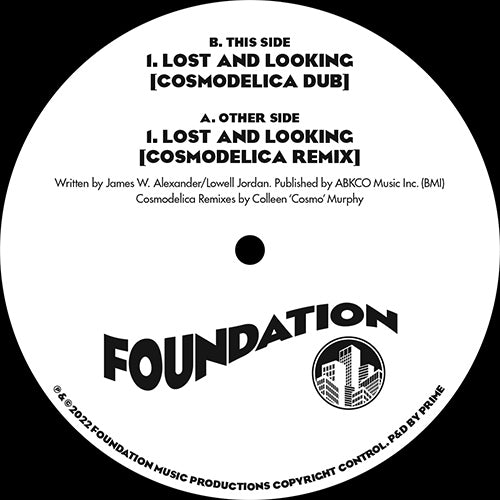 Lady Blackbird - Remix Dubplate #001 [Blue & White Effect Vinyl]