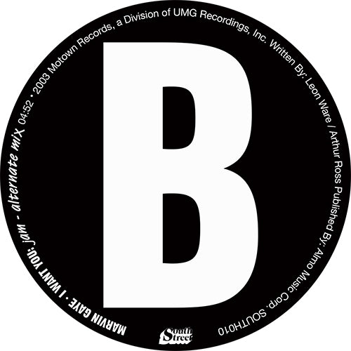 Marvin Gaye - I Wanna Be Where You Are / I Want You