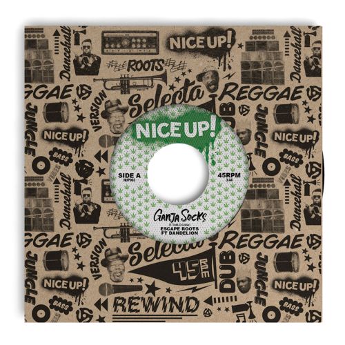 Escape Roots - Ganja Socks ft. Dandelion [7" Vinyl]