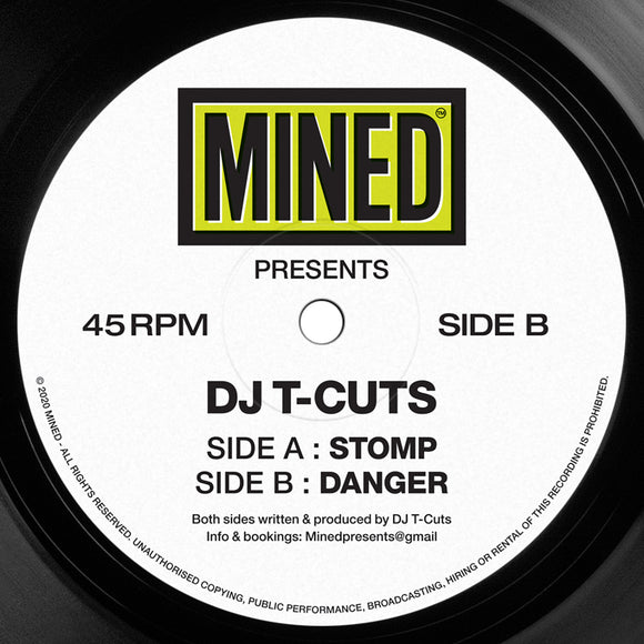DJ T-CUTS - MINED001 12''