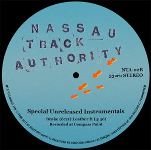 NASSAU TRACK AUTHORITY - SPECIAL UNRELEASED INSTRUMENTALS