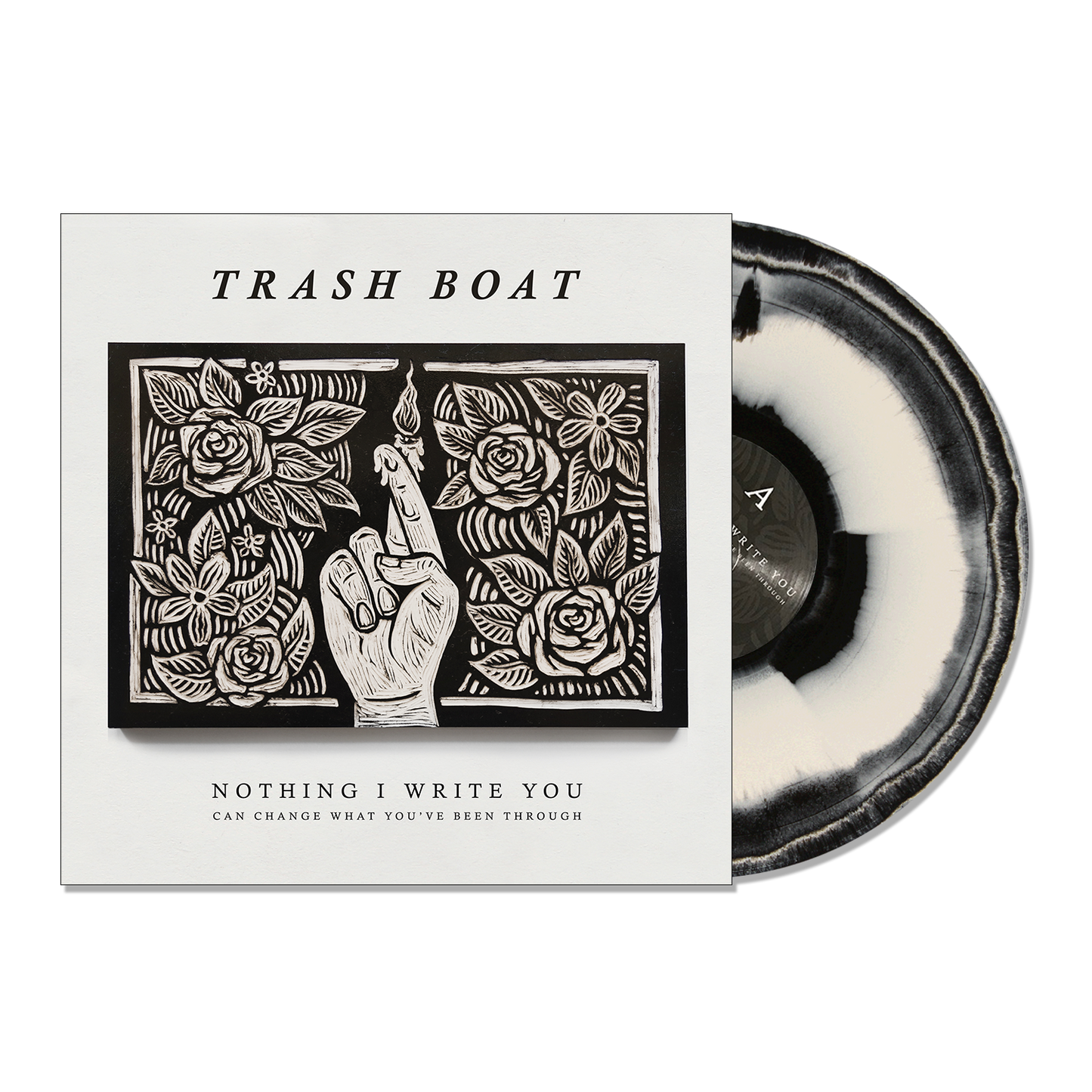 Trash Boat - Nothing I Write You Can Change What You've Been Through [White & Black Swirl Vinyl]