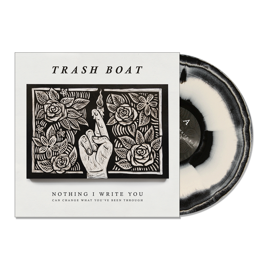 Trash Boat - Nothing I Write You Can Change What You've Been Through [White & Black Swirl Vinyl]