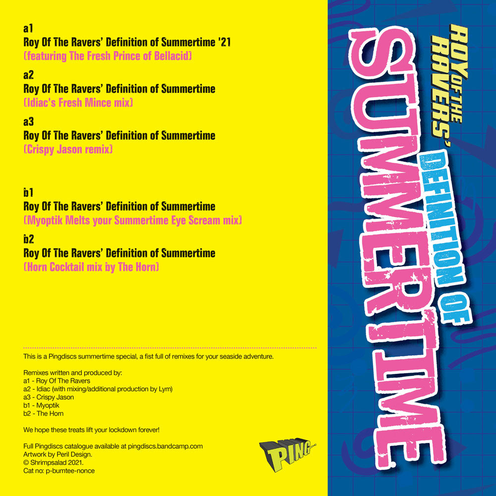 Roy of the Ravers - Definition of Summertime (feat. Myoptik, The Horn, Crispy Jason & Idiac)