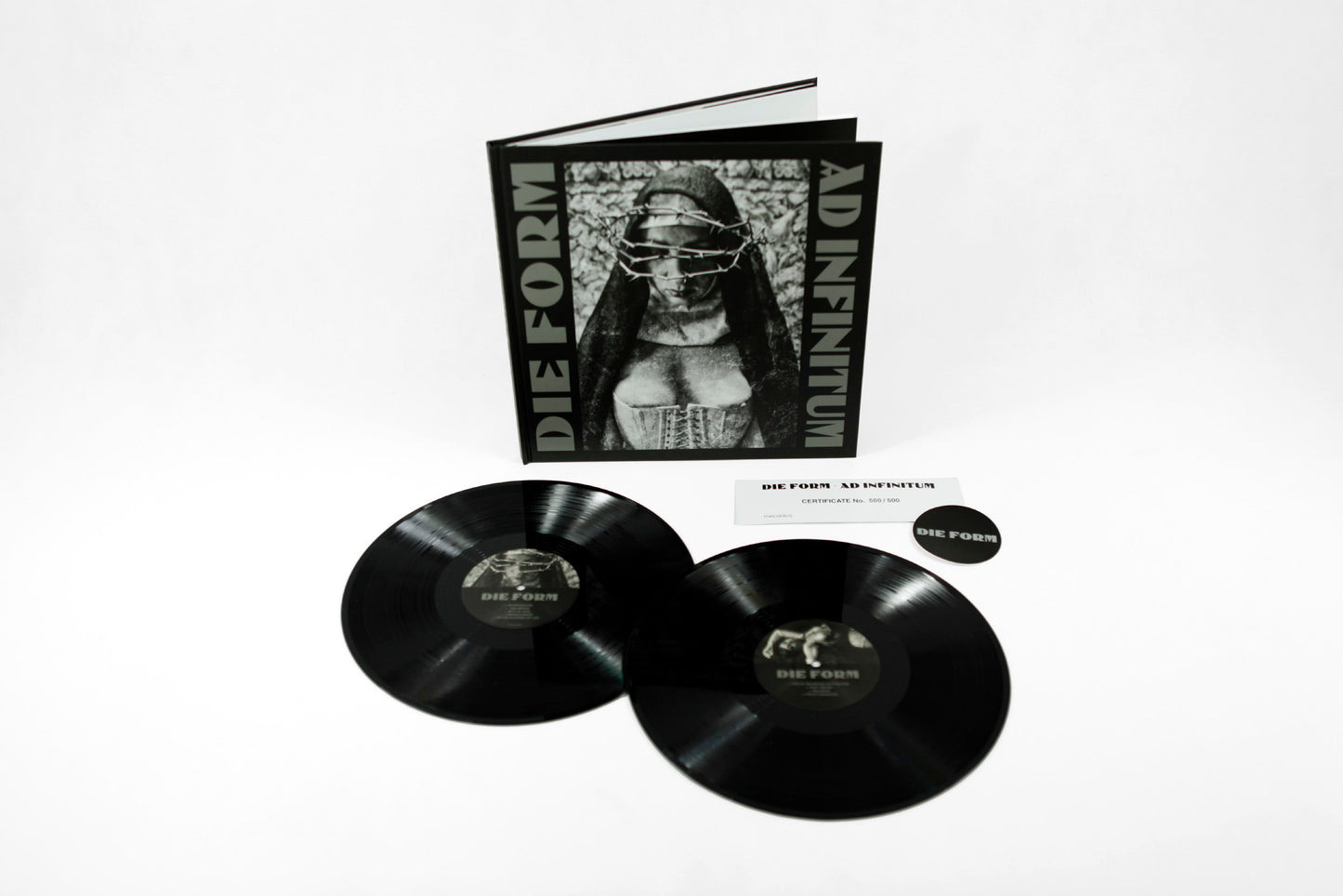 DIE FORM - AD INFINITUM [2LP + CASEBOUND BOOK]