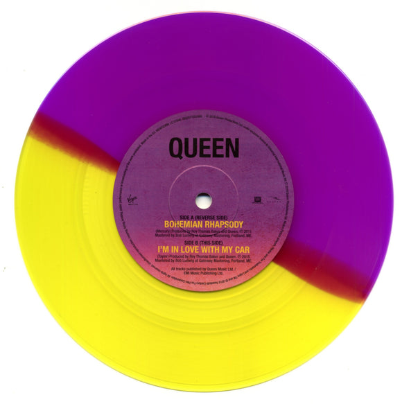 QUEEN - Bohemian Rhapsody (Record Store Day 2019) (limited split coloured vinyl 7
