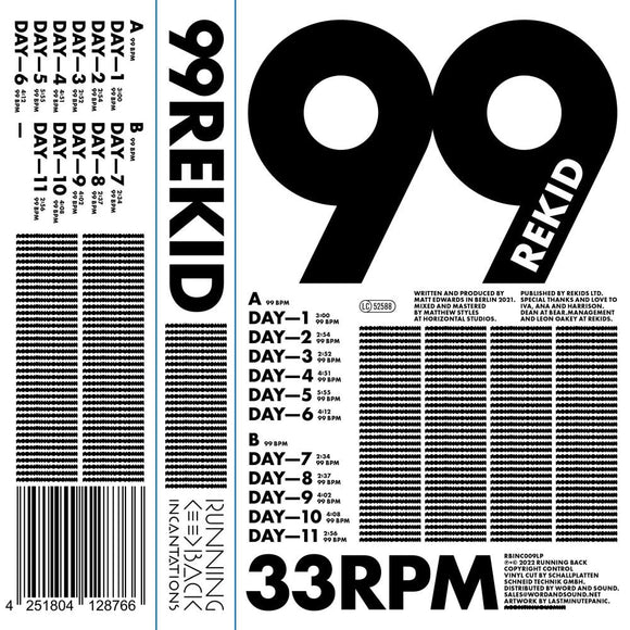 Rekid - 99 (LP)