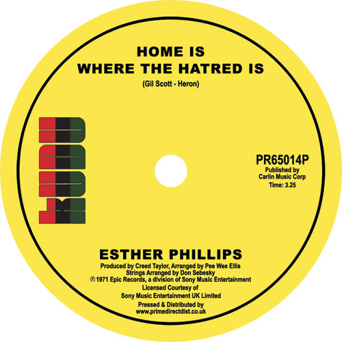 ESTHER PHILLIPS - HOME IS WHERE THE HATRED IS IVE NEVER FOUND A MAN TO LOVE ME LIKE YOU DO
