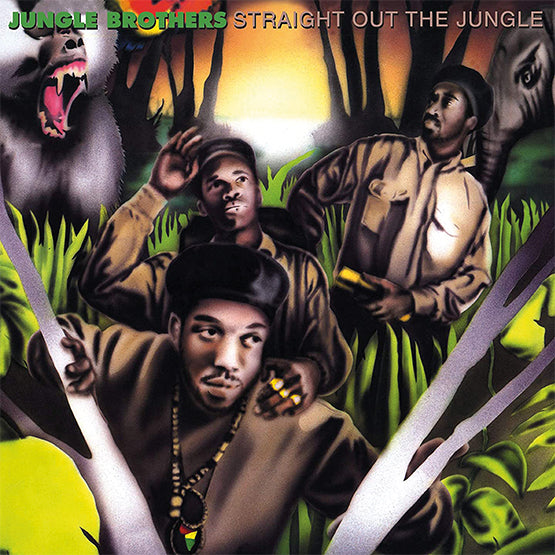 Jungle Brothers - Straight Out Of The Jungle / Black Is Black (RSD 2021)