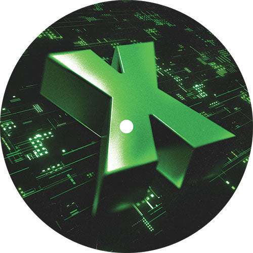 Unknown Artist - XFL003 [Green & Black Splatter Effect Vinyl]