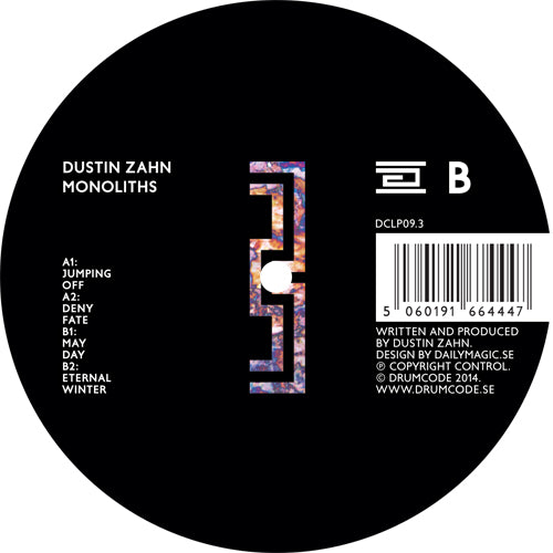 DUSTIN ZAHN - MONOLITHS EP 3