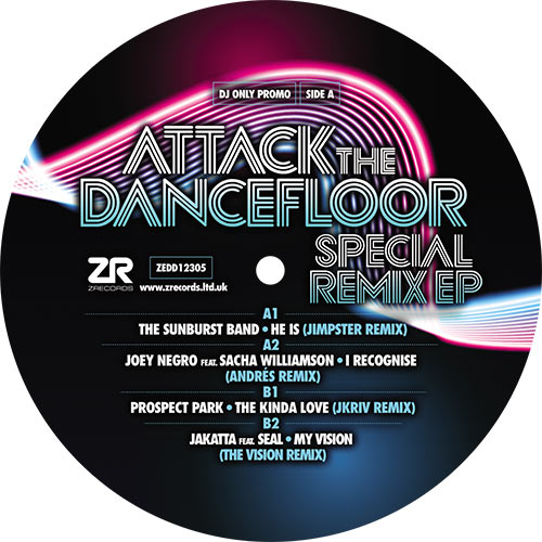 The Sunburst Band / Joey Negro / Prospect Park / Jakatta - Attack The Dancefloor Special Remix EP