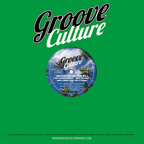 Soft House Company / Micky More & Andy Tee - Groove Culture Jams Vol.1