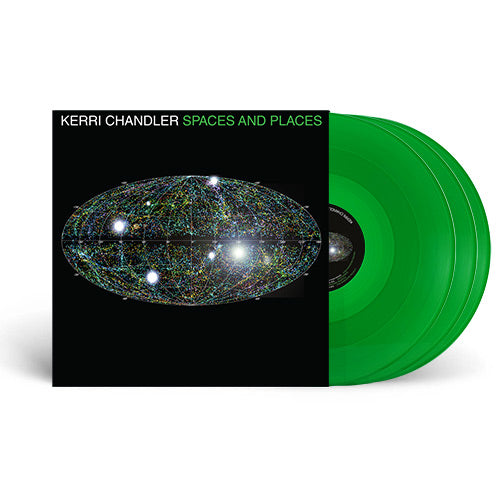 Kerri Chandler - Spaces And Places [3LP Transparent Green Vinyl]