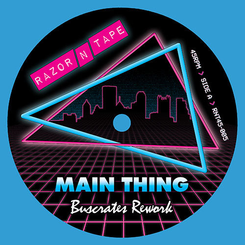 BUSCRATES - Main Thing (blue vinyl 7")