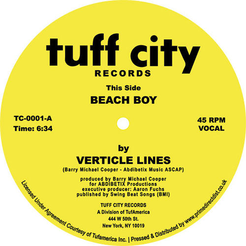 Vertical Lines - Beach Boy/Beach Boy - Inst (RSD 2022)