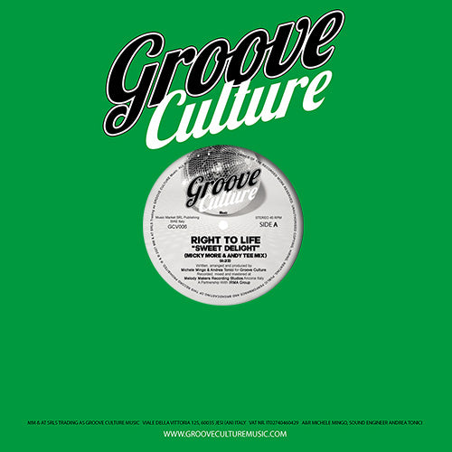 Right To Life - Sweet Delight / Strong Enough (Micky More & Andy Tee Mixes)