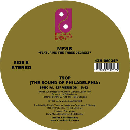MFSB feat THE THREE DEGREES - Love Is The Message