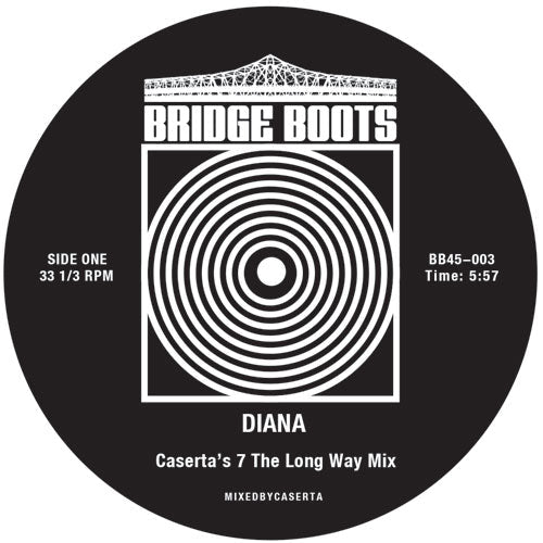 CASERTA - Diana (red vinyl 7")