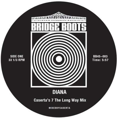 CASERTA - Diana (red vinyl 7")