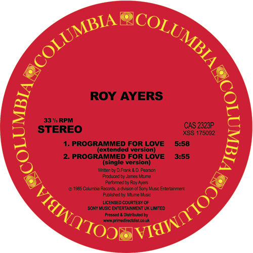 Roy AYERS - Programmed For Love