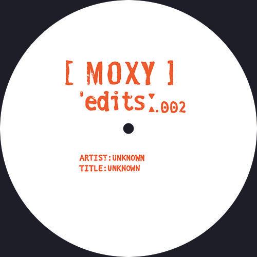 MYEDITS - Moxy Edits 002 (limited 1-sided 12")