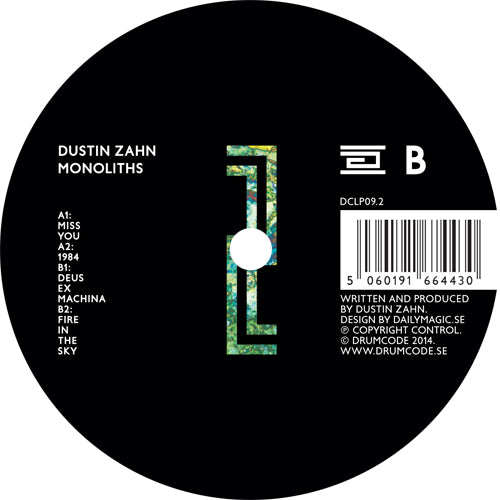 DUSTIN ZAHN - MONOLITHS EP 2